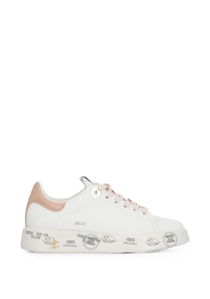 Premiata Belle 8159 logo-print sneakers - White