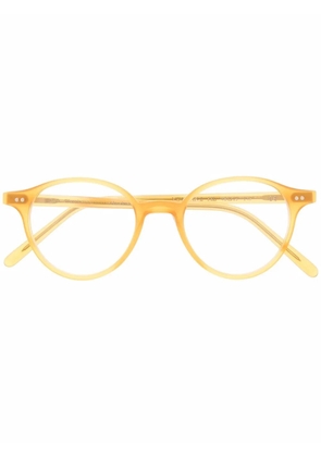 Epos New Pan round-frame glasses - Yellow