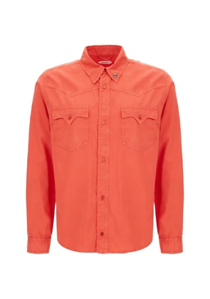 Versace flap-pocket shirt - Red