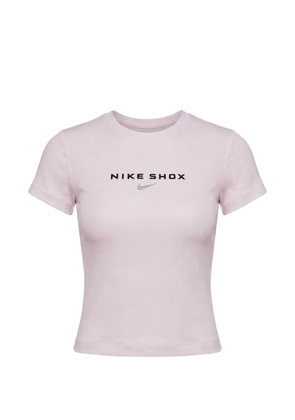 Nike logo-print T-shirt - Pink