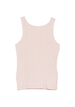 Gongdid Design pleated sleeveless vest - Pink