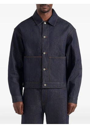 Manière De Voir Damie boxy-fit denim jacket - Blue