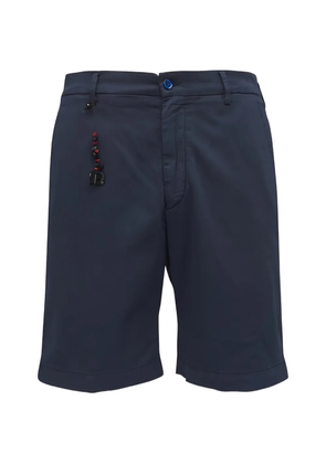 Marco Pescarolo button-fastening shorts - Blue
