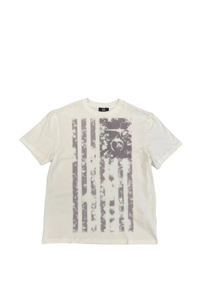 THUG CLUB Old Glory-print T-shirt - Neutrals