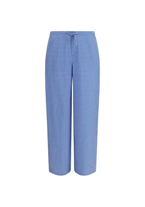 LOEWE Anagram drawstring trousers - Blue