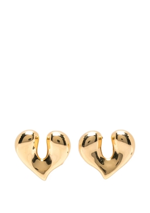 Missoma Molten heart earrings - Gold