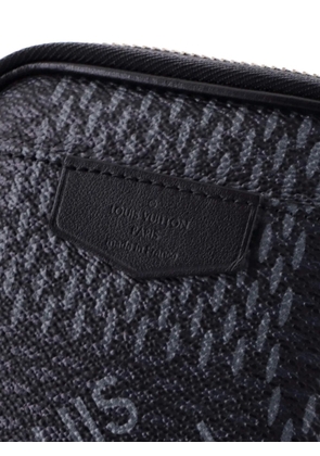 Louis Vuitton Pre-Owned Modular Pouch Limited Edition Damier Graphite 3D crossbody bag - Black