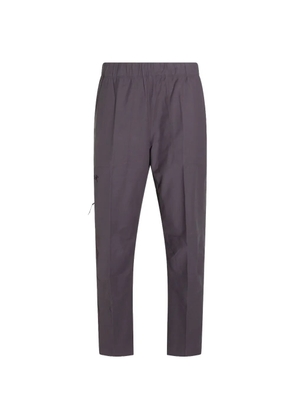 Arc'teryx logo-embroidered elasticated-waist trousers - Purple