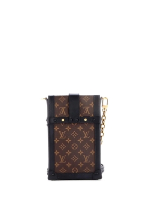 Louis Vuitton Pre-Owned Vertical Trunk Pochette Monogram Canvas crossbody bag - Black