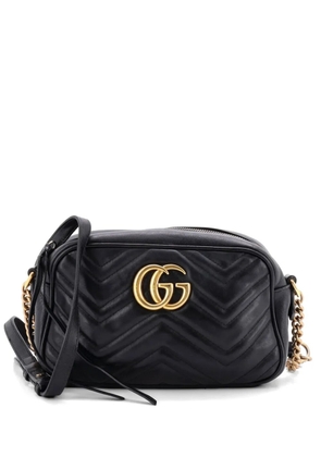 Gucci Pre-Owned GG Marmont Shoulder Bag Matelasse Leather Small crossbody bag - Black