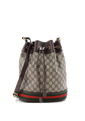 Gucci Pre-Owned Ophidia GG Coated Canvas Medium bucket bag - Brown