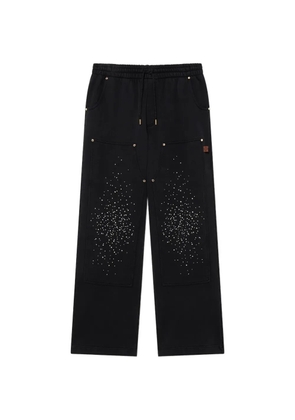 Casablanca La Prémonition crystal-embellished track pants - Black