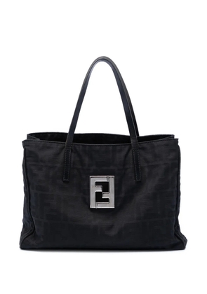 Fendi Pre-Owned 2000-2010 Zucca Canvas tote bag - Black