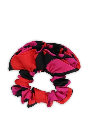 PUCCI floral-appliqué scrunchie - Pink