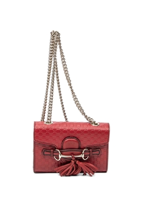 Gucci Pre-Owned small Emily tassel shoulder bag - Red