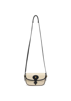 Bally Tennis Collection perforated-detail cross body bag - Neutrals