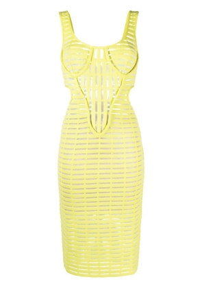 Genny Iconic cut-out midi dress - Green