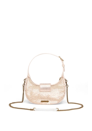 Kurt Geiger sequin-embellished shoulder bag - Pink