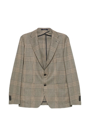 Tagliatore Prince of Wales check blazer - Neutrals