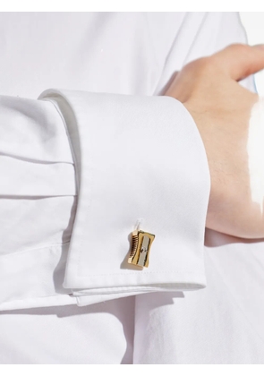 Paul Smith pencil-sharpener-motif cufflinks - Gold