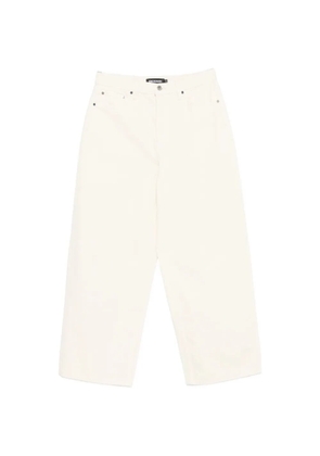 EB Denim Brea zip-up baggy jeans - Neutrals