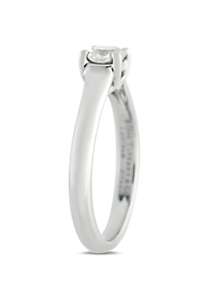 Tiffany & Co. Pre-Owned Lucida diamond solitaire ring - Silver