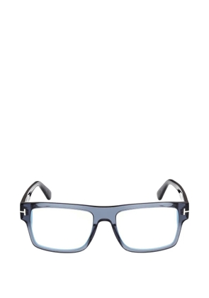 TOM FORD Eyewear rectangle-frame glasses - Grey
