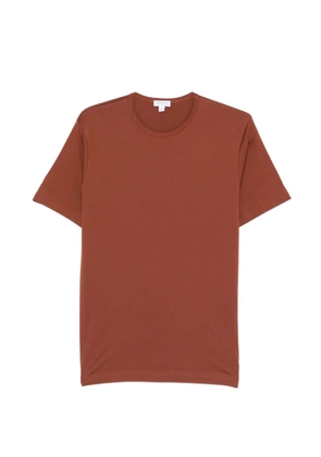 Sunspel classic T-shirt - Brown