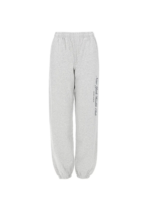 Sporty & Rich logo-print track pants - Grey