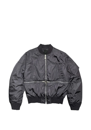 Givenchy multiple-zip bomber jacket - Grey