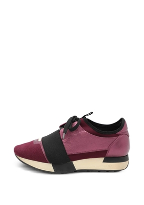 Balenciaga Pre-Owned lace-up sneakers - Purple