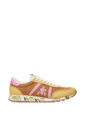 Premiata Lucy panelled sneakers - Yellow