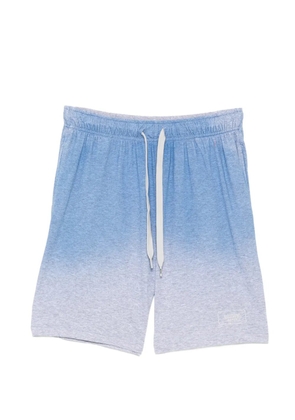 Moschino ombré-effect shorts - Blue