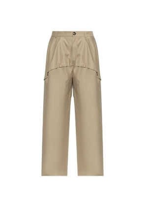 LOEWE layered trousers - Neutrals