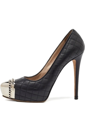 Le Silla 2024 135mm quilted pumps - Black
