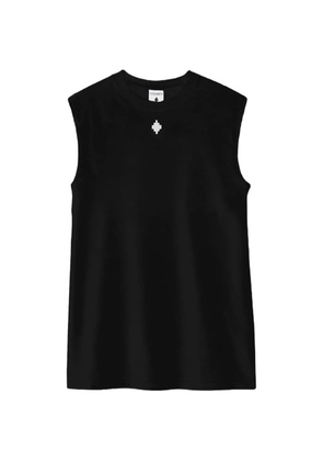COUNTY OF MILAN logo-print vest - Black