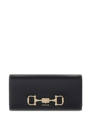 GUESS USA logo-plaque wallet - Black