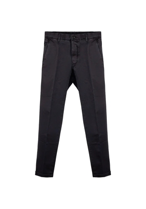 Incotex slim-fit chino trousers - Black