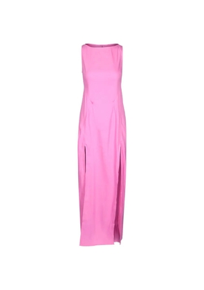 STAUD Costa sleeveless side-slit maxi dress - Pink