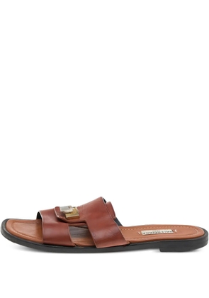 Balenciaga Pre-Owned leather sandals - Brown