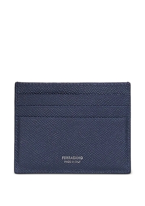 Ferragamo Gancini leather card holder - Blue