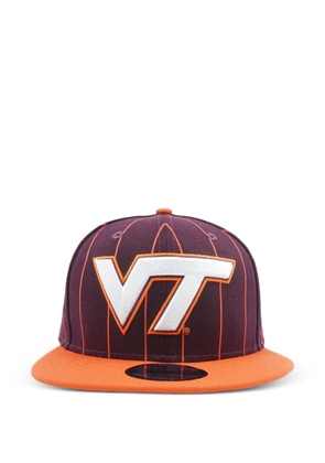 NEW ERA CAP 9FIFTY Virginia Tech Hokies Vintage E1 snapback cap - Red