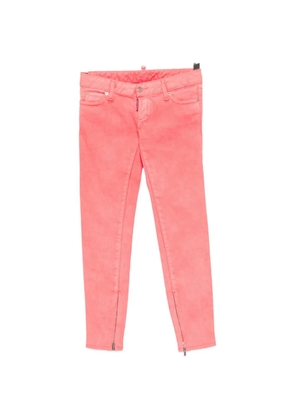 DSQUARED2 zipped-cuff jeans - Pink