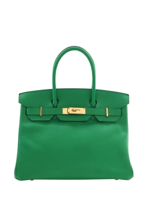Hermès Pre-Owned 2014 Epsom Birkin Retourne 30 handbag - Green