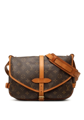 Louis Vuitton Pre-Owned 1992 Monogram Saumur 30 crossbody bag - Brown