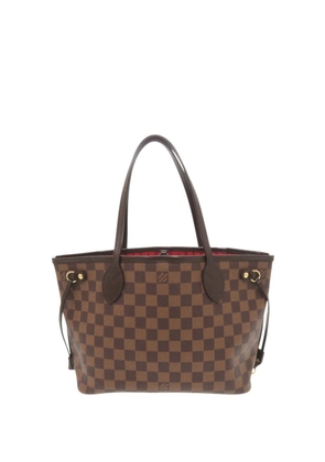 Louis Vuitton Pre-Owned 2011 Damier Ebene Neverfull PM tote bag - Brown