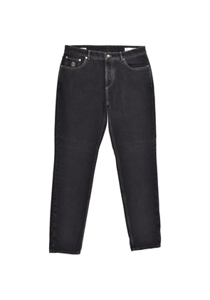 Brunello Cucinelli five-pocket jeans - Black