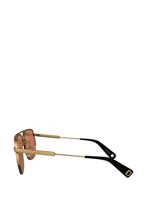 Linda Farrow x Jacquemus double-bridge sunglasses - Gold