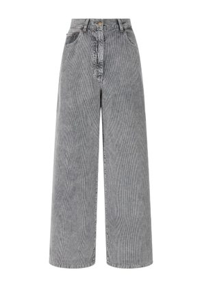 TOMBOY corduroy wide-leg jeans - Grey