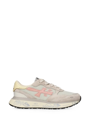 Premiata Lauryn logo-patch sneakers - Grey